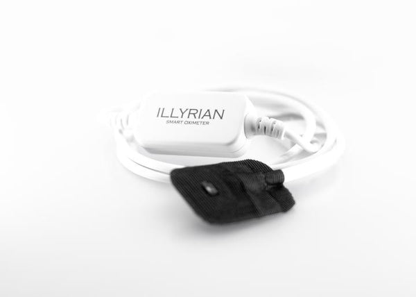 Aithre Illyrian Smart Oximeter - With iOS App - White